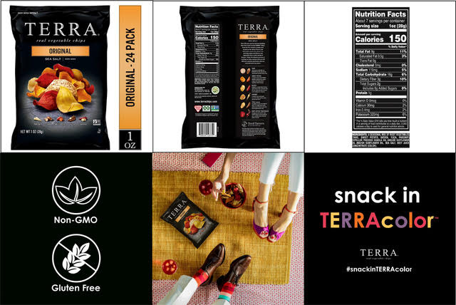 Chip bag rendering